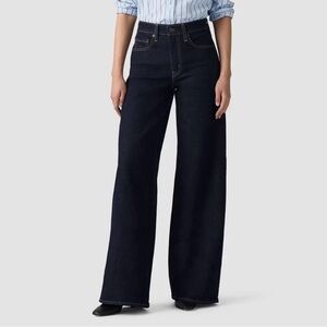 Levi's Women's Midnight Blue Wide Leg Jeans